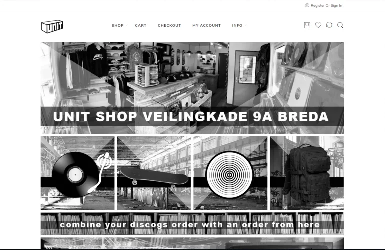 Nieuwe webwinkel UnitBreda.nl